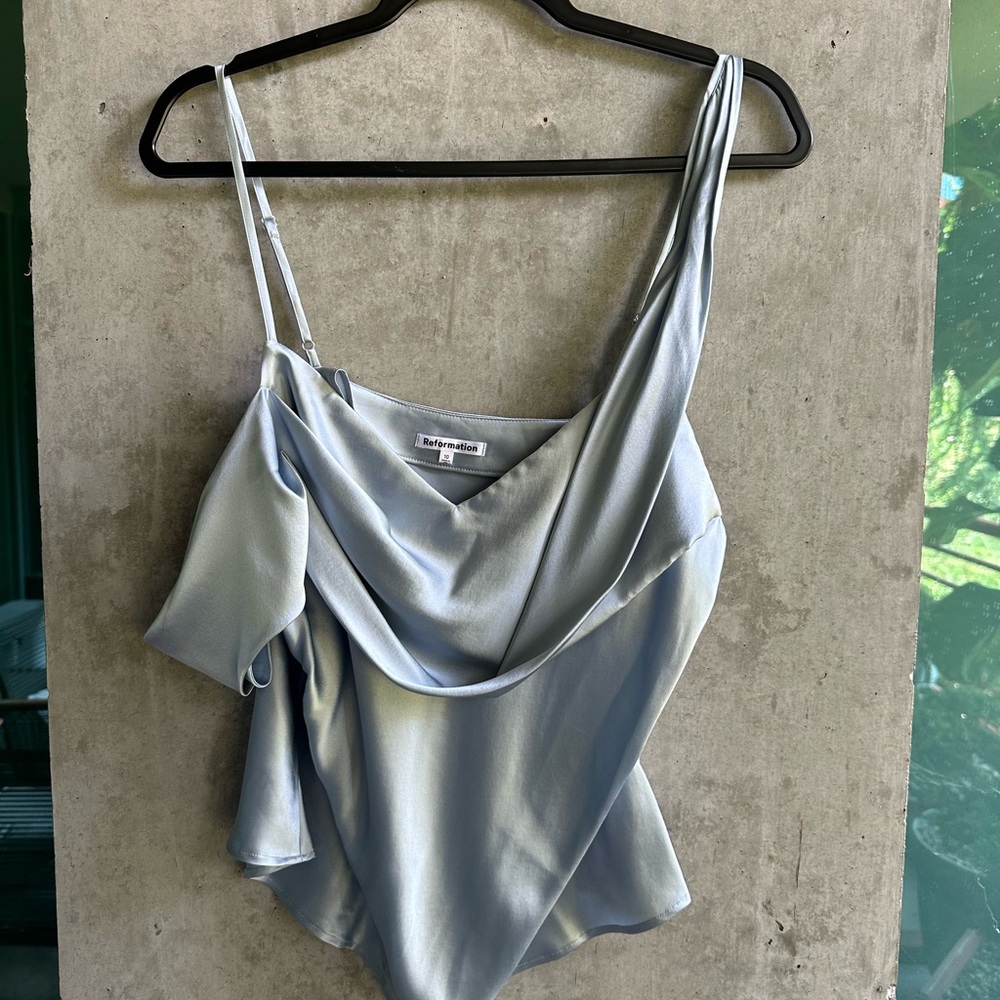 Reformation Ronda Silk Top - Picture 2 of 5